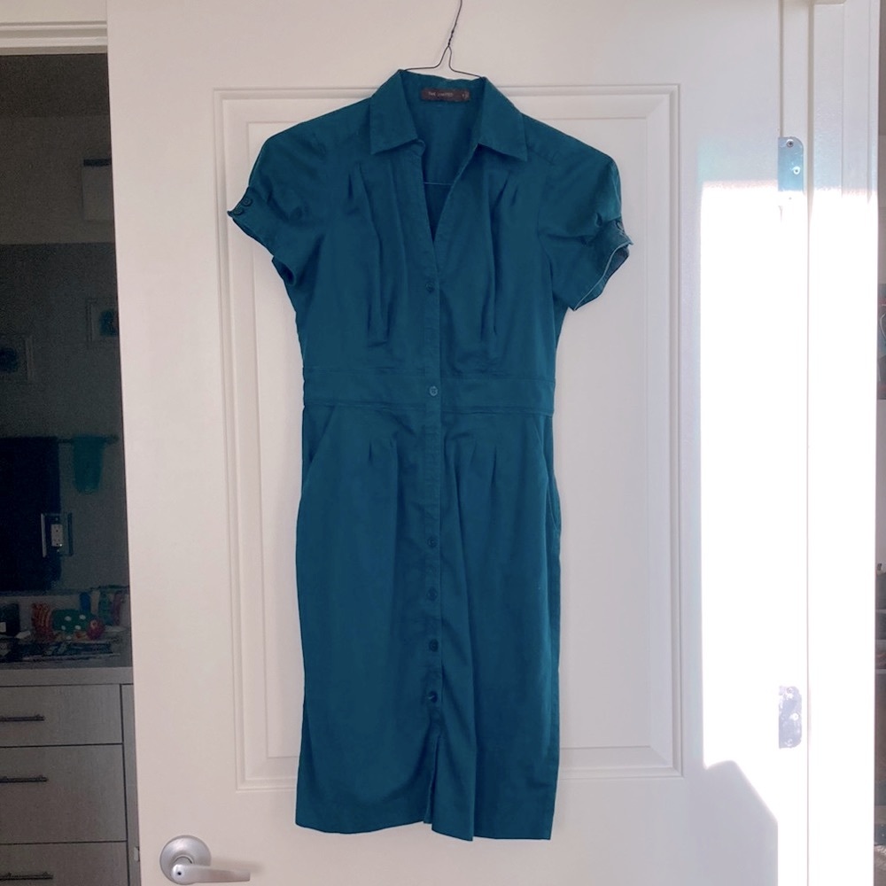 Work dress with pockets